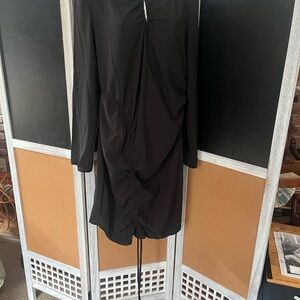 SHEIN Black Dress with Stylish Details